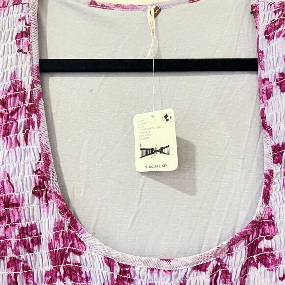 Free People Womens It’s Fate Maxi Dress Multicolor Size L NWT - Picture 6 of 9